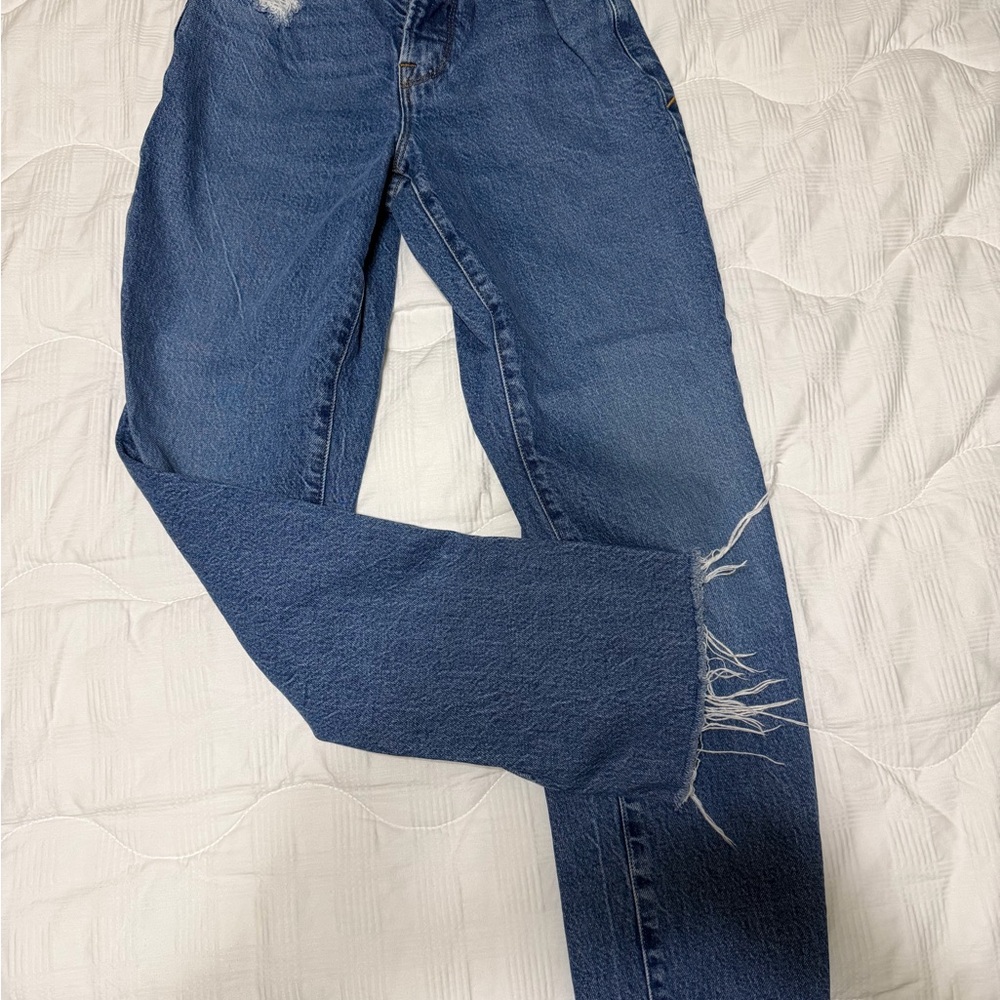 Good American Distressed Jeans